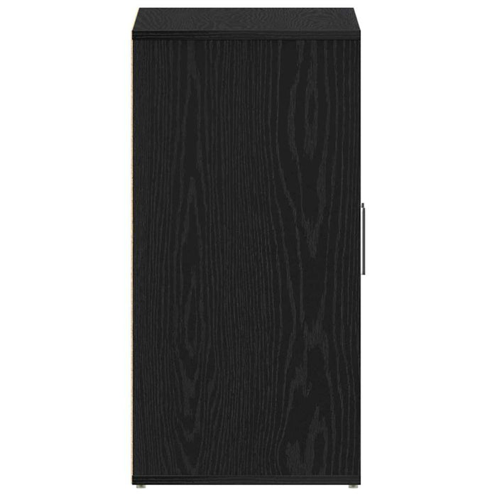 Scarpiera Rovere nero 60 x 35 x 70 cm Legno multistrato 862682