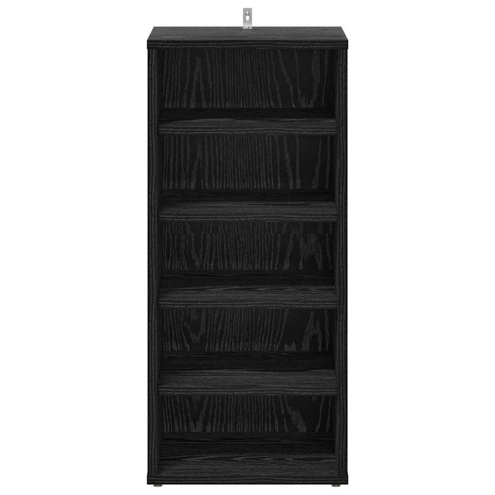 Scarpiera Rovere nero 32 x 35 x 70 cm Legno multistrato 862686