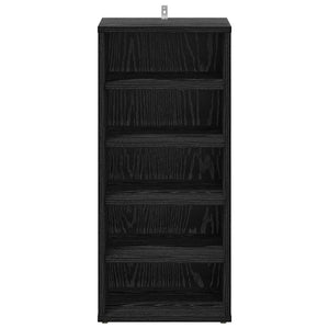 Scarpiera 2 pcs Rovere nero 32 x 35 x 70 cm Legno multistrato 862687