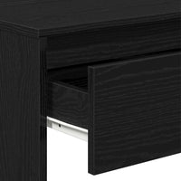 Tavolo consolle con cassetto Rovere nero 100 x 35 x 76.5 cm 862708