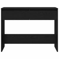 Tavolo consolle con cassetto Rovere nero 100 x 35 x 76.5 cm 862708