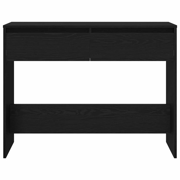 Tavolo consolle con cassetto Rovere nero 100 x 35 x 76.5 cm 862708