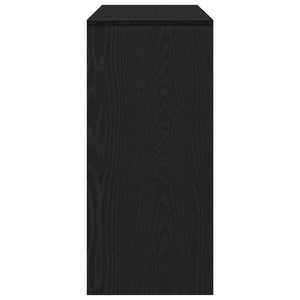 Tavolo consolle con cassetto Rovere nero 100 x 35 x 76.5 cm 862708