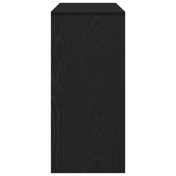 Tavolo consolle con cassetto Rovere nero 100 x 35 x 76.5 cm 862708