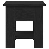 Tavolino da Salotto-Tavolino da soggiorno-Tavolo Rovere Nero 40 x 40 x 42 cm