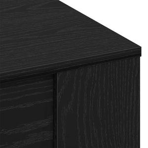 Tavolino da salotto Rovere nero 102 x 55 x 45 cm 862729