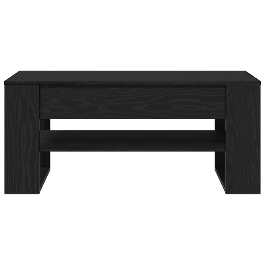 Tavolino da salotto Rovere nero 102 x 55 x 45 cm 862729