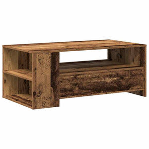 Tavolino da Salotto-Tavolino da soggiorno-Tavolo Legno vecchio 102 x 55 x 43,5 cm