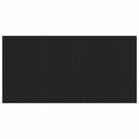 Testiera del letto con testiera Rovere Nero 160 x 1.5 x 80.5 cm 862736