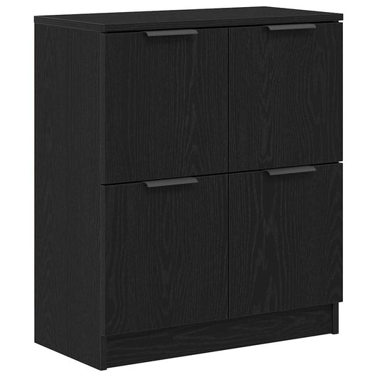 Credenza Nero 60 x 30 x 70 cm Legno multistrato 862739