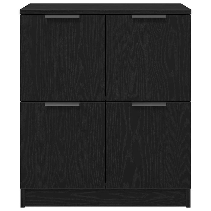 Credenza Nero 60 x 30 x 70 cm Legno multistrato 862739