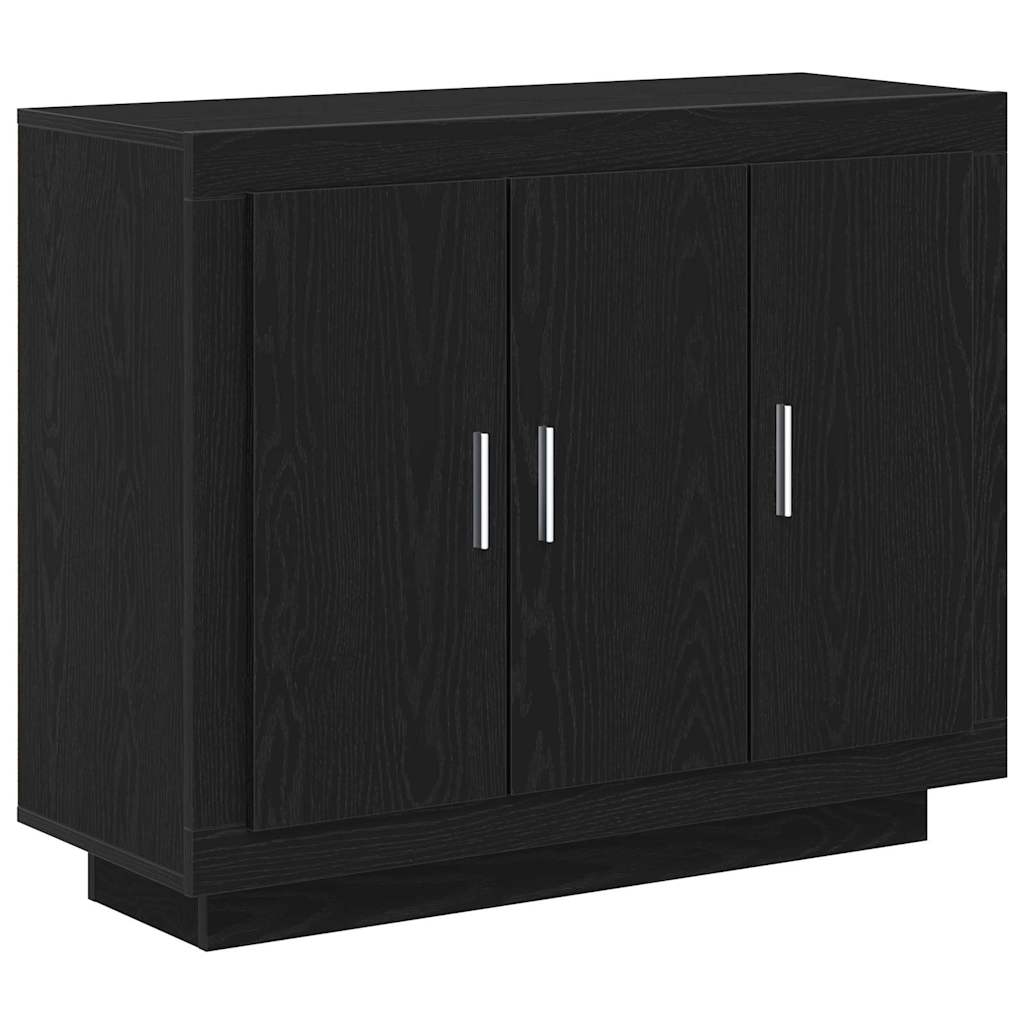 Credenza Nero 92 x 35 x 75 cm Legno multistrato 862750