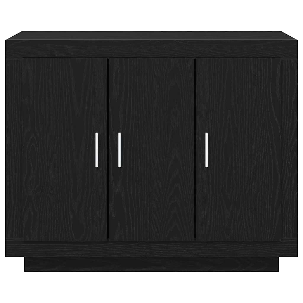 Credenza Nero 92 x 35 x 75 cm Legno multistrato 862750