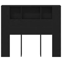 Testata del letto Rovere nero 120 x 19 x 104,5 cm 862757