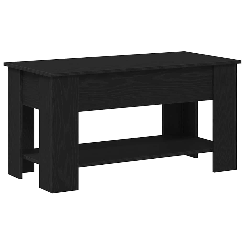 Tavolino da salotto Rovere nero 101 x 49 x 52 cm 862764