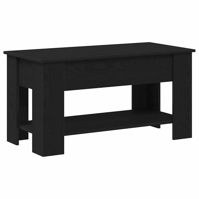 Tavolino da salotto Rovere nero 101 x 49 x 52 cm 862764