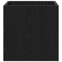 Scatola per vasiVaso-Contenitore per Piante Rovere Nero 40 x 38.5 x 40 cm