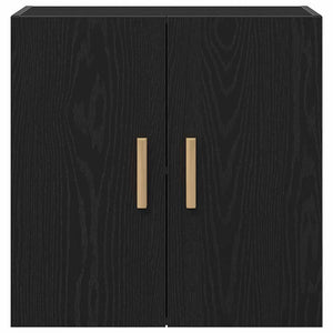 Armadietto a muro Rovere nero 60 x 30 x 60 cm Legno multistrato 862799