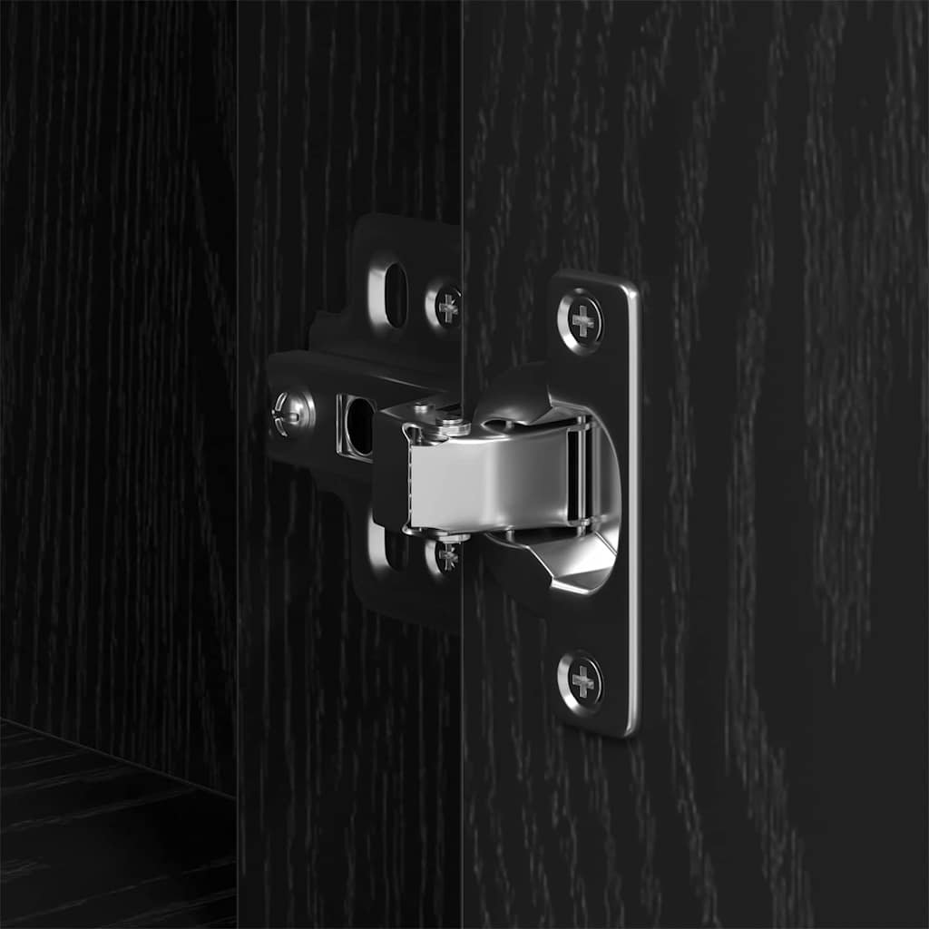 Scrivania Altro Rovere Nero 100 x 49 x 75 cm Legno multistrato 862804