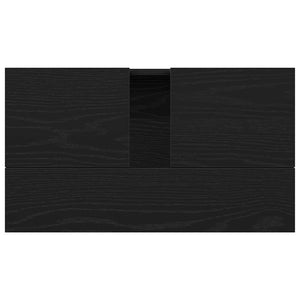 Armadio sottolavello con porta Rovere nero 58 x 33 x 60 cm 862809