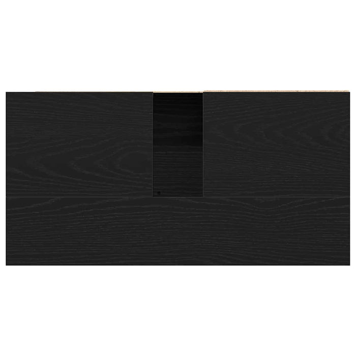 Mobile da Bagno Rovere Nero 65 x 33 x 60 cm Legno multistrato 862811