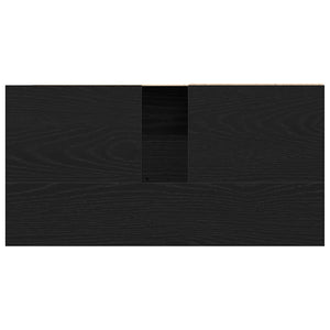 Mobile da Bagno Rovere nero 65 x 33 x 60 cm Legno multistrato 862812