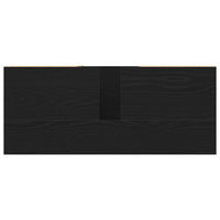 Armadio sottolavello con cassetto Rovere nero 80 x 33 x 60 cm 862813