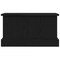 Scatola di Stoccaggio Rovere nero 50 x 30 x 28 cm 862825