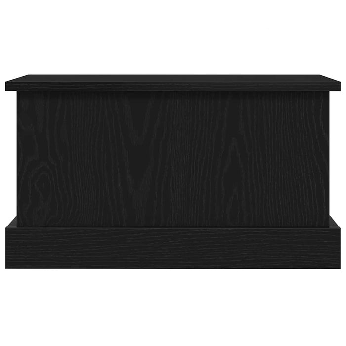 Scatola di Stoccaggio Rovere nero 50 x 30 x 28 cm 862825