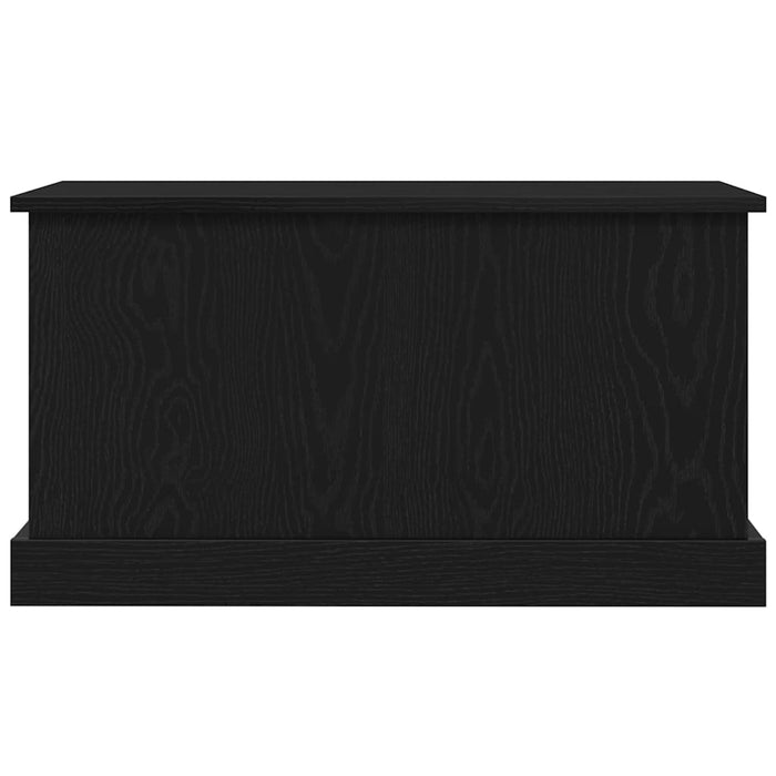 Scatola di Stoccaggio Rovere nero 70 x 40 x 28 cm 862826