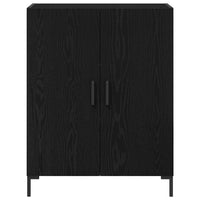 Mobile Rovere Nero 69.5 x 34 x 90 cm Legno multistrato 862874