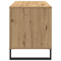 Mobile porta vinili rovere artigianale 100 x 38 x 48 cm 862906