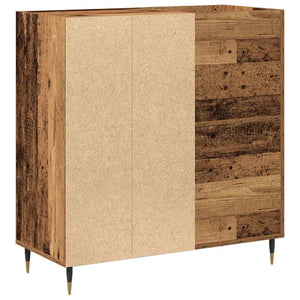 Mobile porta vinili Legno vecchio 85 x 38 x 89 cm 862908