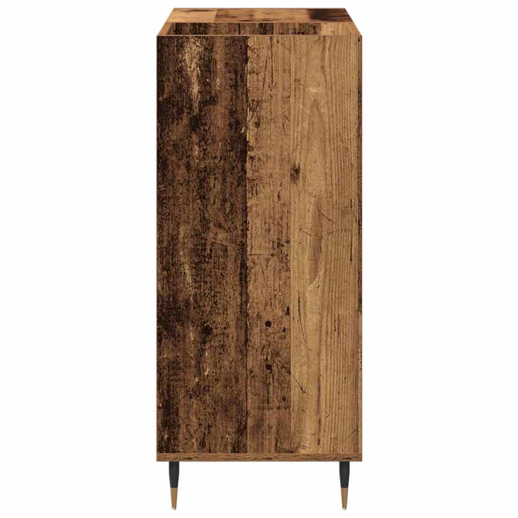 Mobile porta vinili Legno vecchio 85 x 38 x 89 cm 862908