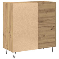Mobile porta vinili rovere artigianale 85 x 38 x 89 cm 862912