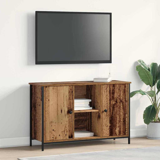 Set mobile TV-Credenza per TV Legno vecchio 101 x 35 x 65 cm Legno multistrato