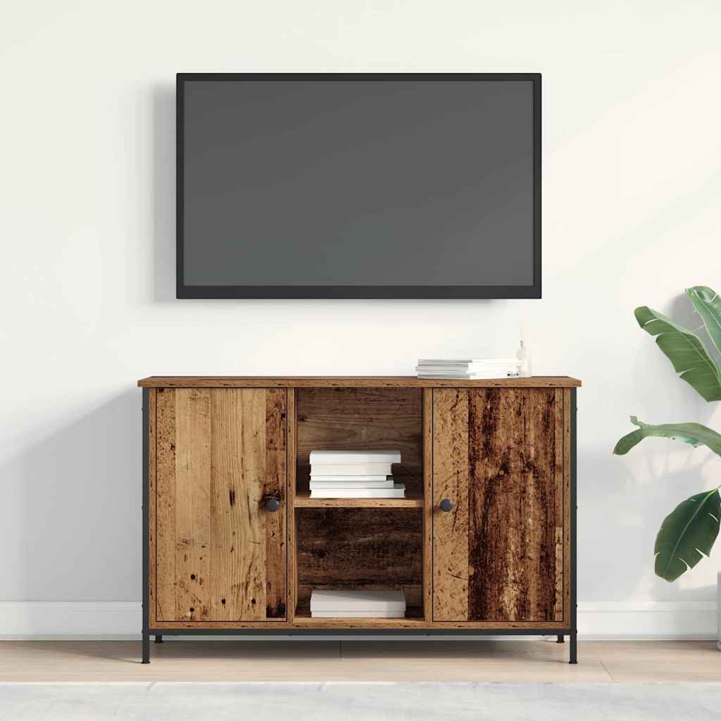 Set mobile TV-Credenza per TV Legno vecchio 101 x 35 x 65 cm Legno multistrato