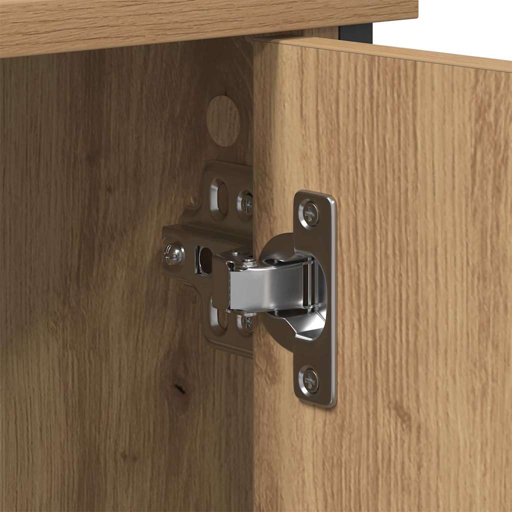 Set mobile TV-Credenza per TV Rovere artigianale 101 x 35 x 65 cm