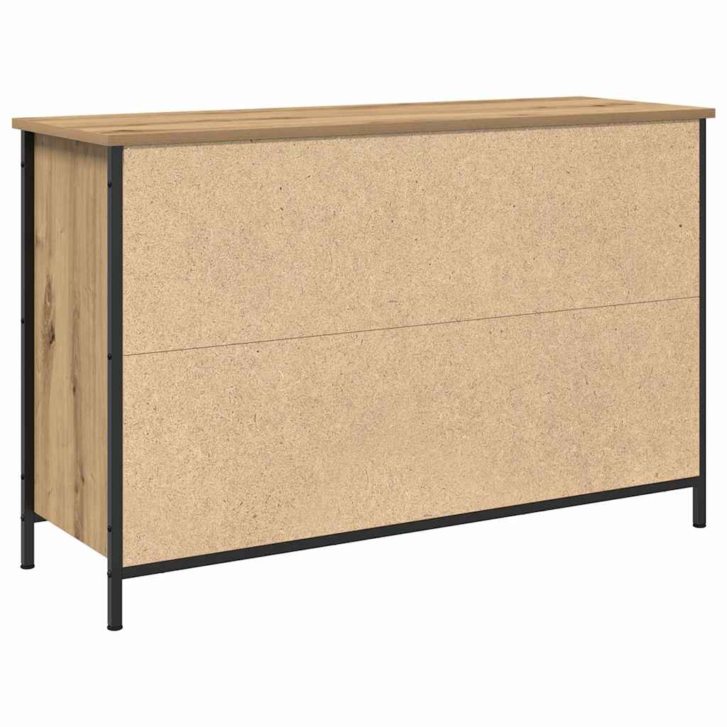 Set mobile TV-Credenza per TV Rovere artigianale 101 x 35 x 65 cm