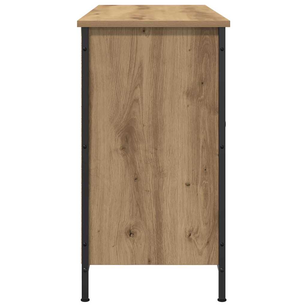 Set mobile TV-Credenza per TV Rovere artigianale 101 x 35 x 65 cm