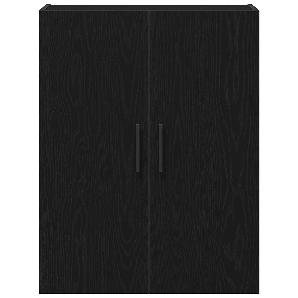 Mobile a muro Rovere nero 69.5 x 34 x 90 cm Legno multistrato 862940