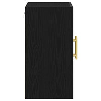 Armadietto a muro Rovere nero 60 x 31 x 70 cm Legno multistrato 862943