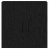 Armadietto a muro Rovere nero 60 x 31 x 60 cm Legno multistrato 862944