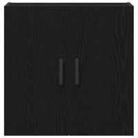 Armadietto a muro Rovere nero 60 x 31 x 60 cm Legno multistrato 862945
