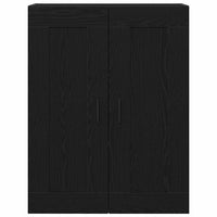 Mobile a muro Rovere nero 69.5 x 34 x 90 cm Legno multistrato 862951