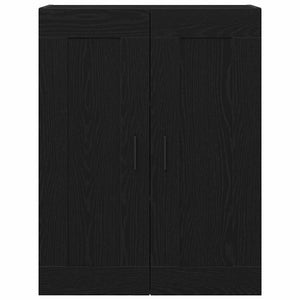Mobile a muro Rovere nero 69.5 x 34 x 90 cm Legno multistrato 862951