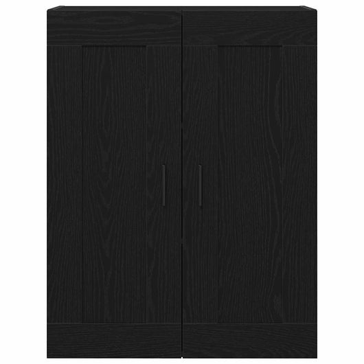 Mobile a muro Rovere nero 69.5 x 34 x 90 cm Legno multistrato 862951