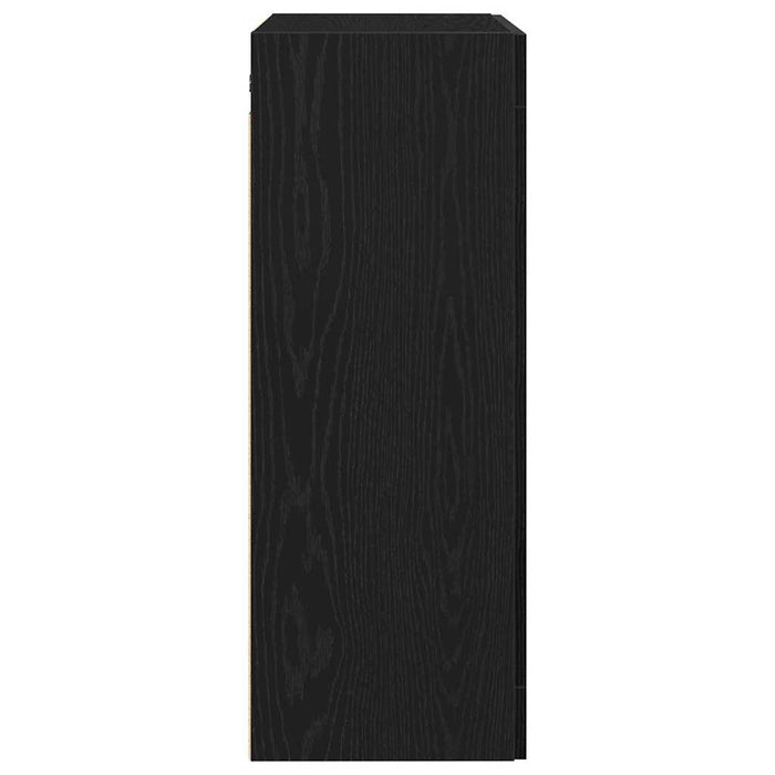 Mobile a muro Rovere nero 69.5 x 34 x 90 cm Legno multistrato 862951