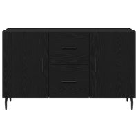 Credenza Rovere nero 100 x 36 x 60 cm Legno multistrato 862959
