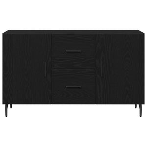 Credenza Rovere nero 100 x 36 x 60 cm Legno multistrato 862959